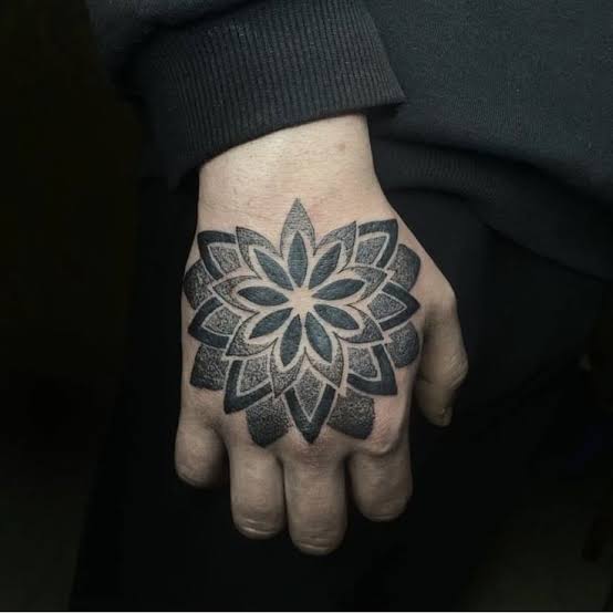 Dotwork mandala