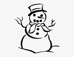 Free download 39 best quality simple snowman clipart at getdrawings. Drawing Snowman Easy Snowman Clip Art Black And White Png Image Transparent Png Free Download On Seekpng