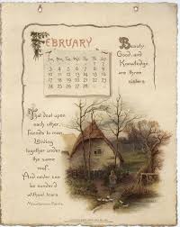 Golden Words From Tennyson Calendar For 1895 Calendar Craft Calendar Words