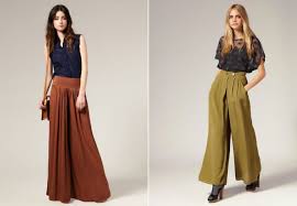 Walaupun anda seorang pereka fesyen amatur. Palazzo Seluar Wanita Yang Luas Gaya Untuk Semua Majlis