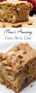 Old Fashioned Fresh Apple Cake Just A Little Bit Of Bacon Recipe Fresh Apple Cake Apple Recipes Apple Cake Recipes