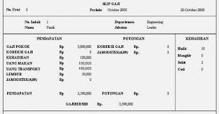 Slip gaji pegawai dan tenaga kependidikan periode bulan desember 2013 nik nama jabatan status penghasilan gaji pokok tj. Contoh Slip Gaji Karyawan Xls Wrasmi