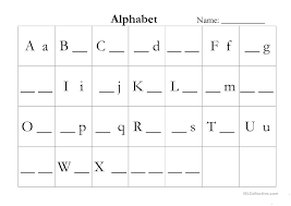 The focus of these worksheets is on tracing small letters of the alphabet. Abc Assessment English Esl Worksheets For Distance Learning And Physical Classrooms