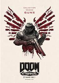 Doom Eternal Created By Jack Pemberton In 2020 Doom Doom Game Gaming Posters