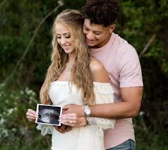 Kansas city chiefs quarterback patrick mahomes broke onto the nfl scene with a bang in 2017 when he was also not surprising? Patrick Mahomes Fiancee Brittany Matthews Expecting Baby Girl