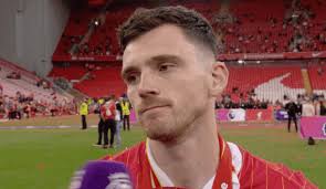 Andy Robertson may have dropped Liverpool exit hint