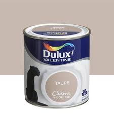Peinture Taupe Satin Dulux Valentine Creme De Couleur 0 5 L Dulux Valentine Peinture Bleu Peinture Murale