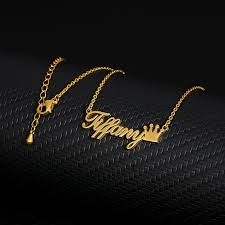 Some of these neutral names can be some of these spanish female names have become very popular because celebrities bear them. Custom Name Necklaces With Crown For Women Men Gold Silver Color Stainless Steel Chain Personalized Nameplate Pendant Necklace Colar Women Custom Pendantname Necklace Aliexpress