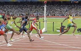 On the final day of the 2008 games, the u.s. Usain Bolt Smashes 100 Metres Field And World Record In Beijing Olympics Final