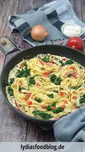 Bandnudeln Mit Ricotta Und Spinat Lydiasfoodblog Rezept Rezepte Nudelgerichte Einfache Gerichte