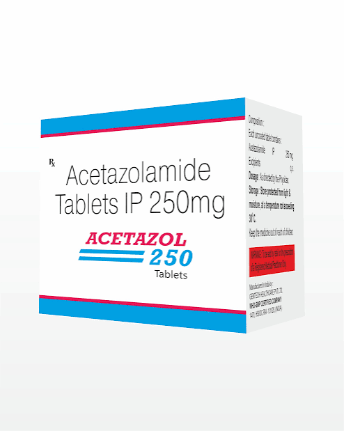 ACETAZOLAMIDE 250MG – Nilsan Pharmaceuticals Pvt. Ltd.
