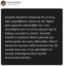 Bu haberler sonrası defne samyeli'nin kim olduğu merak konusu oldu. Defne Samyeli Nden Mustafa Sandal A Yanit Sacitaslan Com