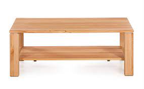 Die kleinmöbel finden vom bad und büro über den flur bis zum schlafzimmer in jedem raum platz, bieten schier endlos viele gestaltungsmöglichkeiten und lassen. Couchtisch Beistelltisch Kernbuche Massiv Rollen 115x70 Holzablage Sofatisch Lanatura