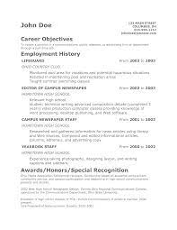 If the answer is yes, you're not alone. A Teenage Resume Examples Resume Templates Resume Objective Examples Job Resume Examples Resume Examples
