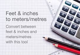 Type in unit symbols, abbreviations, or full names for units of length, area, mass, pressure, and other types. Feet And Inches To Meters Metres Conversion