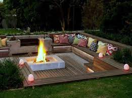 Within small fire pit patio sets, the majority of the products seats 3 people. Top 50 Best Deck Fire Pit Ideas Wood Safe Designs