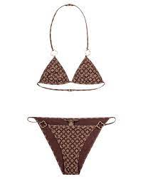 El Cycer On Instagram Louis Vuitton By Marc Jacobs Monogram Bikini Tap To Shop This Bikini And Our Current Selection Of Swimwear Bikinis Jacobs Swimwear