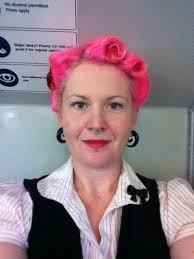 More hair adventures for the short-haired grrl...