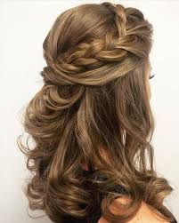 Suitable for both light and dark hair. Gorgeous Half Braided Mid Length Prom Hairstyles 2017 2018 Wedding Hairstyles For Medium Hair Hair Styles Medium Length Hair Styles