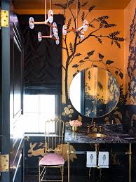 Paint can make a large impact in a small bathroom and really help to create a mood, explains nicole gibbons, interior designer and founder of clare. 21 Powder Room Ideas Beautiful Powder Room Decor