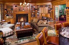 Finally, in the transitional style, the details (and lack thereof) are just as important as the overall design. Library Traditional Family Room Minneapolis By John Kraemer Sons Houzz