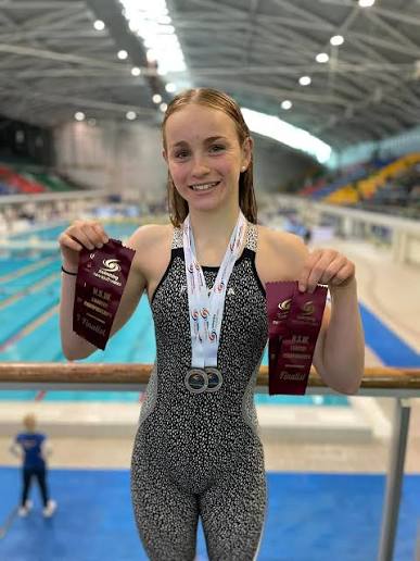 Mia Hogan has been a standout at the NSW State Champs, making a lasting  impression on the MC stage with her impressive performances against  Olympic-experienced athletes, drawing accolades from coaches. The silver