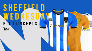The sheffield wednesday football club badge is placed on the left breast. Sheffield Wednesday Kit Concepts Speed Art Youtube