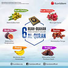 Hari ini kita bercakap tentang buah dengan indeks glisemik rendah. 6 Buah Buahan Yang Disebut Dalam Al Quran Iluvislam