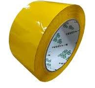 Yellow colored packing tape 60 rolls carton