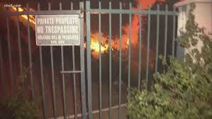 The blaze, dubbed the silverado fire, erupted in the santa ana mountains around 6:45 a.m. Silverado Fire Burns In Orange County Cbs8 Com