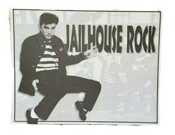 Jim van der zee covers jailhouse rock (elvis presley) with his band live in de melkweg. Tin Sign Elvis Presley Jailhouse Rock 16 X 13 For Sale Online Ebay