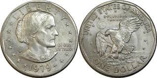 Susan B Anthony Dollar In 2020 Dollar Coin Value Coin Values Dollar Coin
