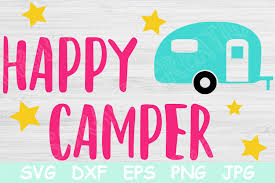 Download Happy Camper Svg File Camping Svg Cricut Graphic By Tiffscraftycreations Creative Fabrica PSD Mockup Templates