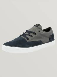 Es de las telas que un hombre diria que parece tapete, pero es linto, grueso y no es brilloso. Draw Lo Suede Shoes Navy Heather Volcom Us