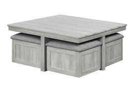 Shop furniture champagne cube coffee table with 4 storage ottomans, created for macy's online at macys.com. Elements Uster Cocktail Table With Four Storage Ottomans