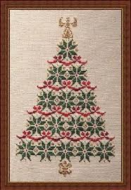 simply christmas counted cross stitch pattern cross