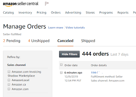 Hijacking My Listing With Pending Cancelling Orders Order Management Shipping Feedback Returns Amazon Seller Forums