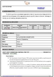 Although engineering job profile encompasses a wide range of specialties, efficient resume strategies are required for specific disciplines. Software Quality Assurance Engineer Cv Template