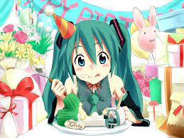 Izaya94 Wallpaper Happy Birthday Angel Anime Anime Friendship Hatsune Miku