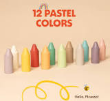 Amazon.com: Honeysticks 100% Pure Beeswax Crayons (12 Pack ...
