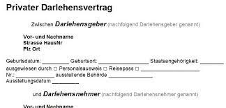 Muster darlehensvertrag kostenlos anfordern und direkt herunterladen. Darlehensvertrag Muster