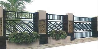 Desain yang sangat sering digunakan untuk pagar rumah minimalis adalah model kombinasi besi hollow dengan pagar beton. 40 Terbaru Besi Hollow Buat Pagar Pagar Besi