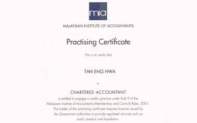 Presently, there are more than 30,000 members making their strides in businesses across all industries in malaysia and around the world. Eh Tan Co Chartered Accountants