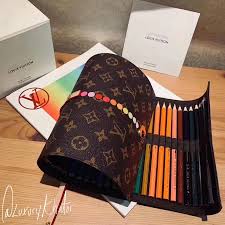Colored Pencil Pouch In 2020 Pencil Pouch Chanel Mini Bag Pouch