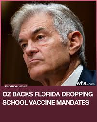 I would definitely not have mandates": Mehmet Oz, who oversees Medicaid and  Medicare for the Trump administration, threw his support behind the effort 