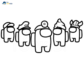 Released in 2018 by inner sloth, but gained its popularity in 2020. Among Us Coloring Pages Coloring Home