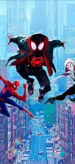 Spiderman into the spider verse paint art 4k. Movie Spider Man Into The Spider Verse Mobile Abyss