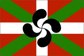 Lauburu Flag Drawing Basque Country Basque