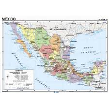 Detailed mexico maps w/41+ cities in mexico, 450+ interactive, panoramic mexico pictures our 28 virtual city tours with 450+ panoramic, 360º pictures of mexico! Mexico Political Physical In Spanish The Map Shop