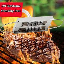 Restaurants near branding iron bbq & steakhouse. Bbq Steak Grill Letter Stigma Rod Branding Iron Changeable Letters Barbecue Restaurant Practical Popular Kitchen Accesories 2019 Other Bbq Tools Aliexpress